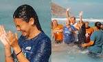 Evangélisation - L'Église baptise plus de 1 200 personnes sur la plage de Rio de Janeiro
