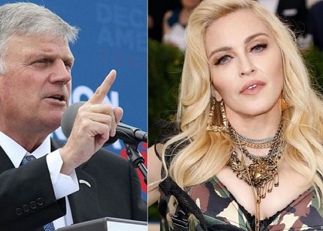 Confrontation entre Madonna qui affirme que Jésus soutiendrait l’avortement et le pasteur Franklin Graham