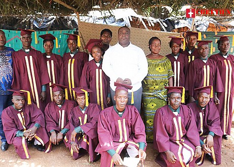 Sortie Pastorale - L’Institut biblique LWBI se rapproche des communautés rurales de Bouaflé pour la graduation de 14 pasteurs
