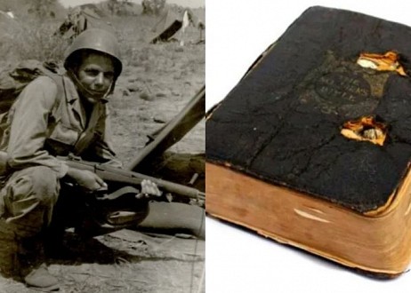 La Bible a sauvé un soldat lors d'un raid aérien de la Première Guerre mondiale