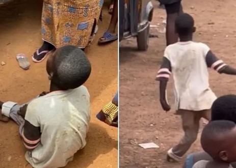 Un garçon paralysé est guéri après la prière d'un missionnaire en Afrique