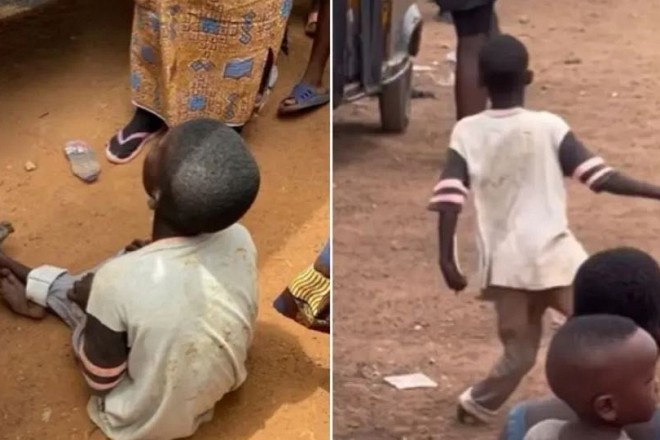 Un garçon paralysé est guéri après la prière d'un missionnaire en Afrique
