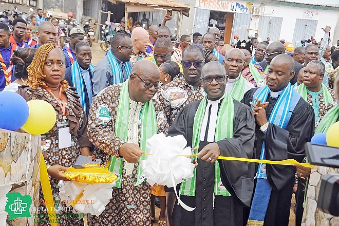 San Pedro : la CMA consacre le Temple de la Trinité, symbole d'une vision portée sur plusieurs générations