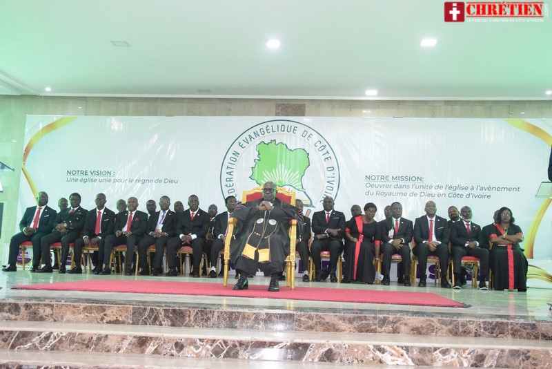 05 Juillet 2025 - Cérémonie d'investiture du Rev Dr Noel N'Guessan en qualité de président national de la FECI