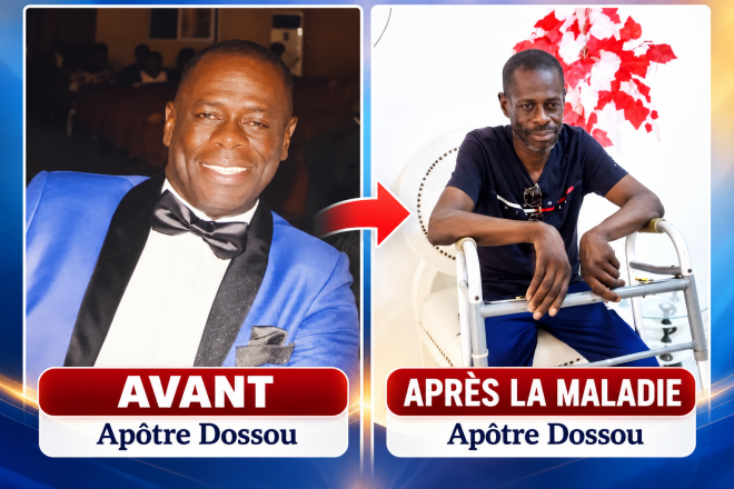 Après avoir frôlé la mort, l’apôtre Dossou témoigne d’une guérison qu’il attribue à Jésus
