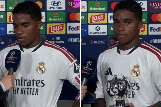 FOOTBALL : Endrick attribue à Dieu sa performance remarquée avec le Real Madrid